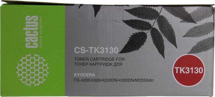 Картридж Cactus CS-TK3130 для Kyocera FS-4200/4300/4200DN/4300DN/M3550idn