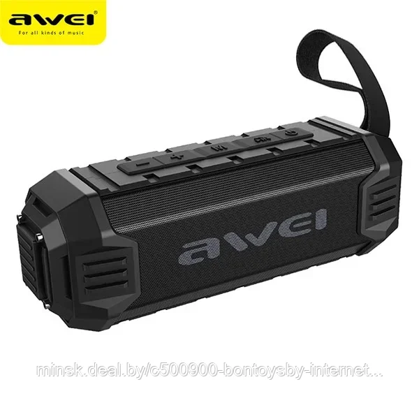 Портативная Bluetooth колонка Awei Y280 4000 mAh Оригинал! Ультрачистое 3D звучание