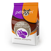 Сухой корм для собак Petboom сухой корм для собак мясное ассорти. 2кг(Беларусь)