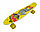 JB-32 Пенниборд ПОЛИУРЕТАНОВЫЕ колеса, скейтборд ПРИНТ на деке, граффити, Penny Board  56,5 см, 8307, фото 5