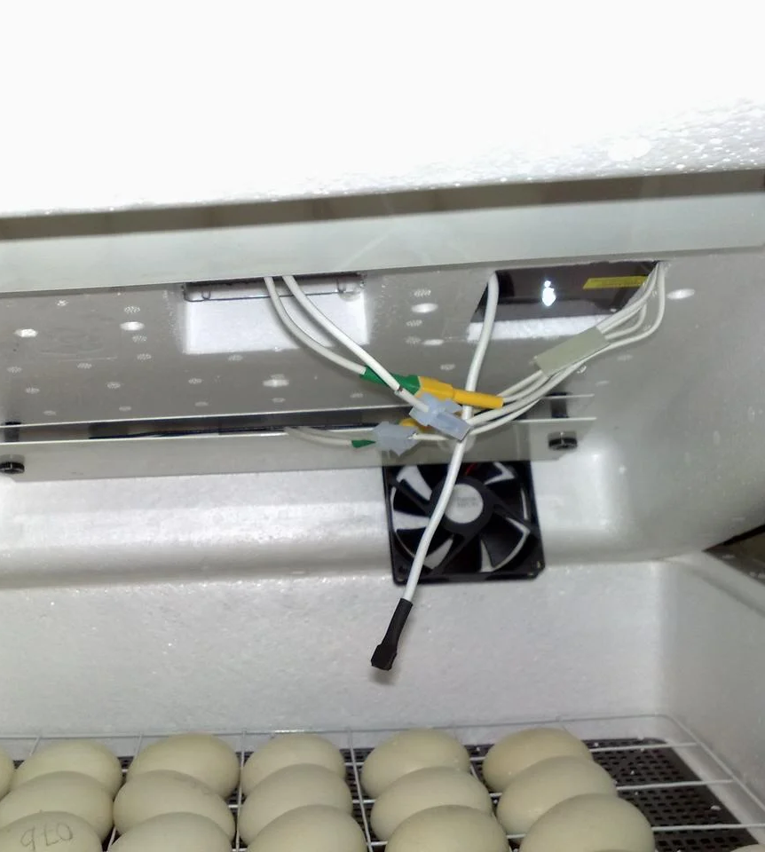 Инкубатор Несушка 36 (Цифр, Вентиляторы, 12 Вольт, Автомат) для яиц - фото 3 - id-p197379778