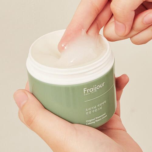 100 мл! Fraijour Крем для лица РАСТИТЕЛЬНЫЕ ЭКСТРАКТЫ Original Herb Wormwood Calming Watery Cream