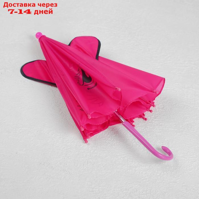 Зонт детский механический "Животные", r=25см, с ушками, цвет МИКС - фото 3 - id-p197348110