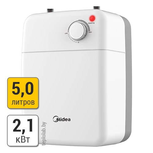 Midea Compact MWH-0510-SMU, 2,1 кВт электрический водонагреватель