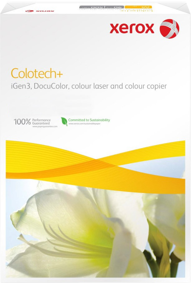 003R97967  Бумага Xeroks Colothech Plus А4, 200г/м, 250 л.