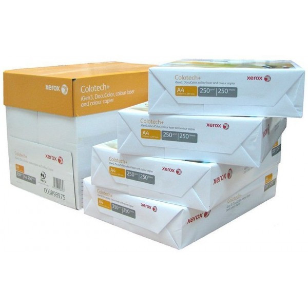 003R98975 Бумага Xerox Colotech  A4, 250г/м2, 250л.