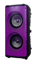 Портативная bluetooth колонка Eltronic FIRE BOX 300 Watts арт. 20-20 с проводным микрофоном, LED-подсветкой и
