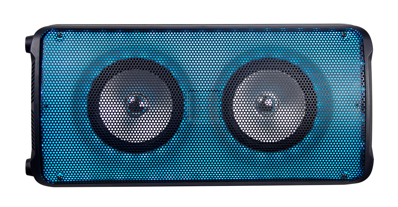 Портативная bluetooth колонка Eltronic FIRE BOX 300 Watts арт. 20-20 с проводным микрофоном, LED-подсветкой и - фото 8 - id-p197385863
