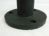 Столбик гибкий резиновый черный 450 мм цельный с утяжелителем резиновый., фото 5