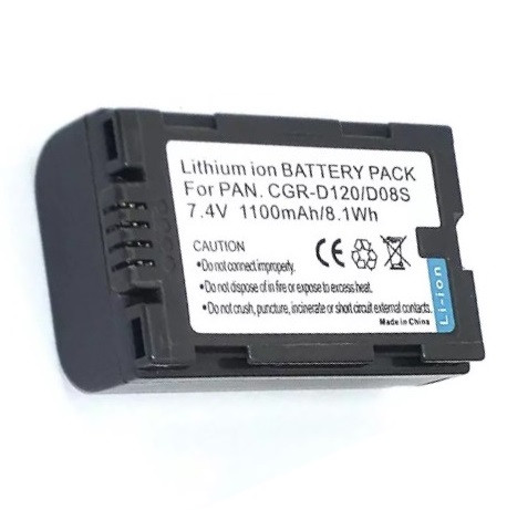 Аккумулятор Digital Power CGR-D08 1100mAh для фотоаппарата Panasonic AG, AJ, DZ, NV, PV, VDR - фото 1 - id-p66416920