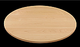Столешница круглая для стола из березы и ольхи. Цельноламельная сорт АВ 40*600*600.Шлифованная под покрытие., фото 2