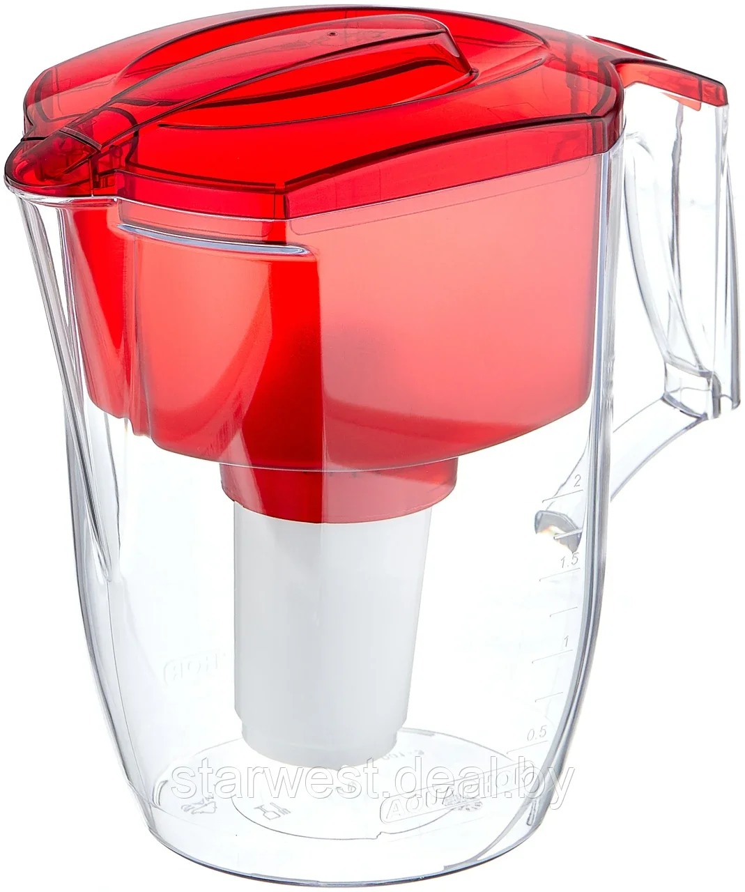Аквафор Гарри 3,9 л (красный) Фильтр-кувшин для очистки воды - фото 1 - id-p197387450