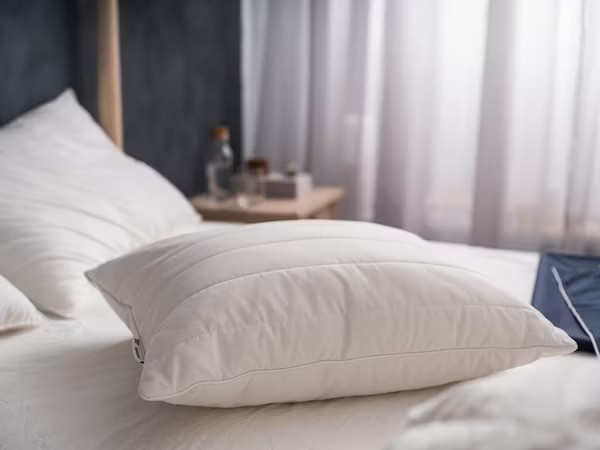 IKEA/ РУМСМАЛЬВА Эргономичная подушка, для сна на боку/на спине,50x60 см - фото 4 - id-p197388301