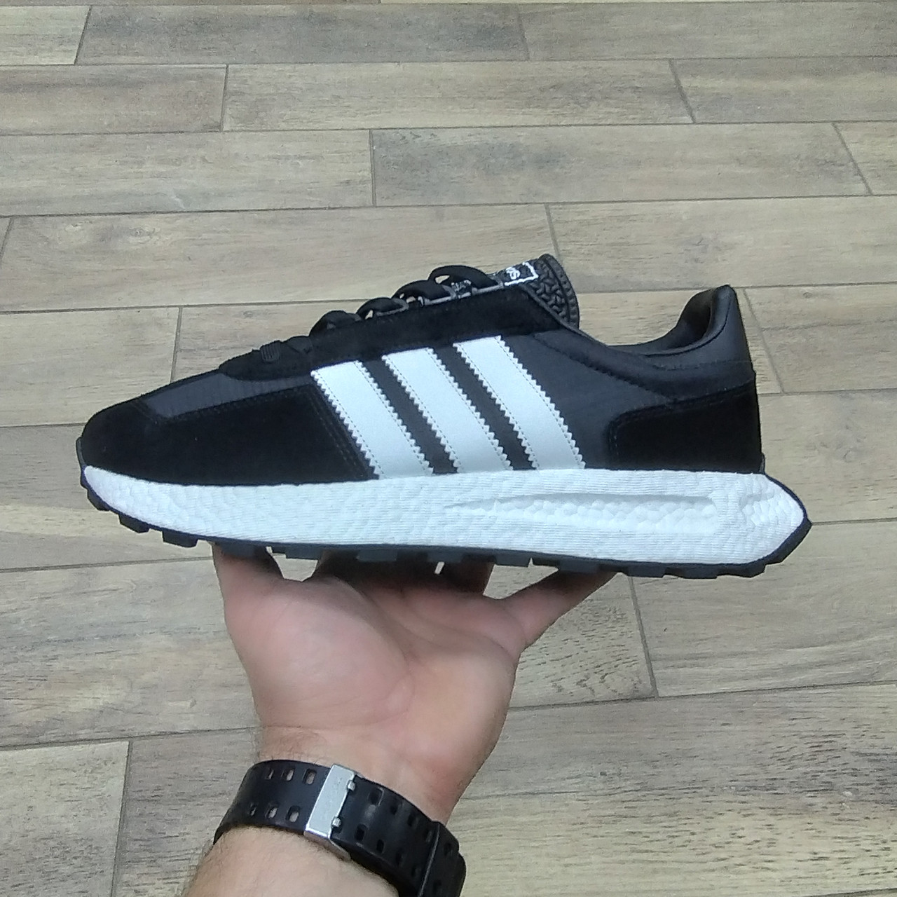 Кроссовки Adidas Retropy E5 Black White