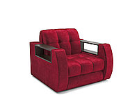 Кресло-кровать Барон №3 (Бархат красный STAR VELVET 3 DARK RED)