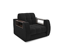 Кресло-кровать Барон №3 (Велюр чёрный НВ-178 17)