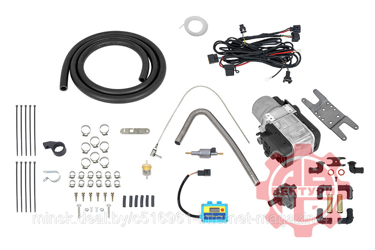 Нештатный предпусковой подогреватель двигателя и салона