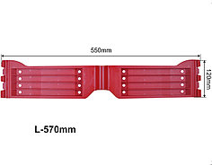 Шарнир пластиковый для сдвижной крыши Versus, 570 мм, 736017