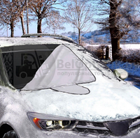 Защитный двухсторонний чехол / накидка на магнитах на лобовое стекло Winter Windshield Cover 170 х 120 см