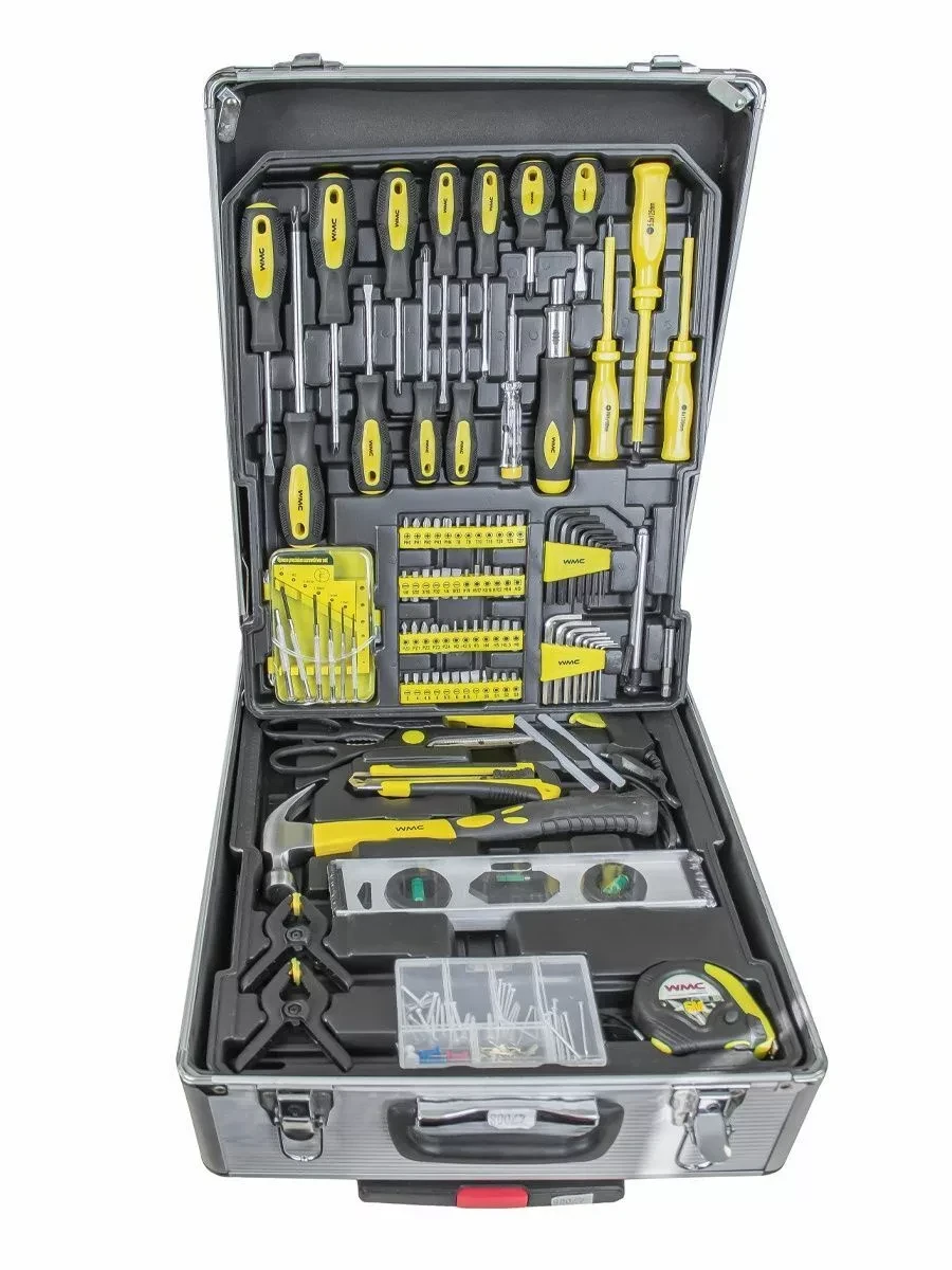 Набор инструментов в чемодане 186 PCS tool set - фото 3 - id-p86563595