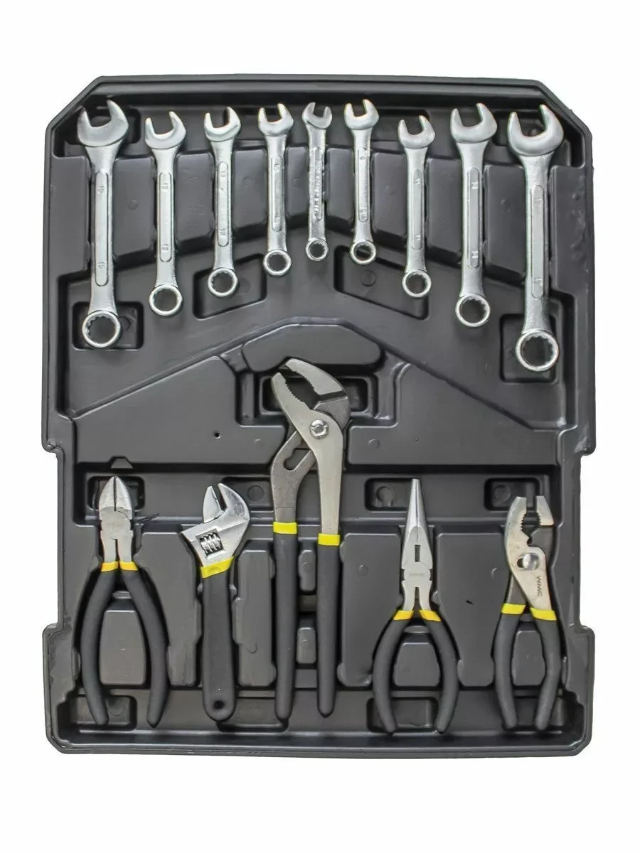 Набор инструментов в чемодане 186 PCS tool set - фото 5 - id-p86563595