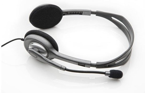 Наушники Logitech Stereo Headset H110 - фото 2 - id-p197393067