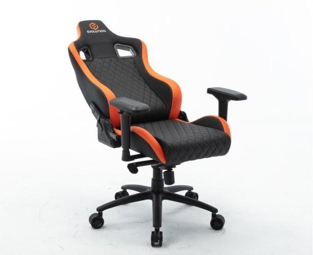 Кресло Evolution Omega (черный/оранжевый) - фото 6 - id-p197393019