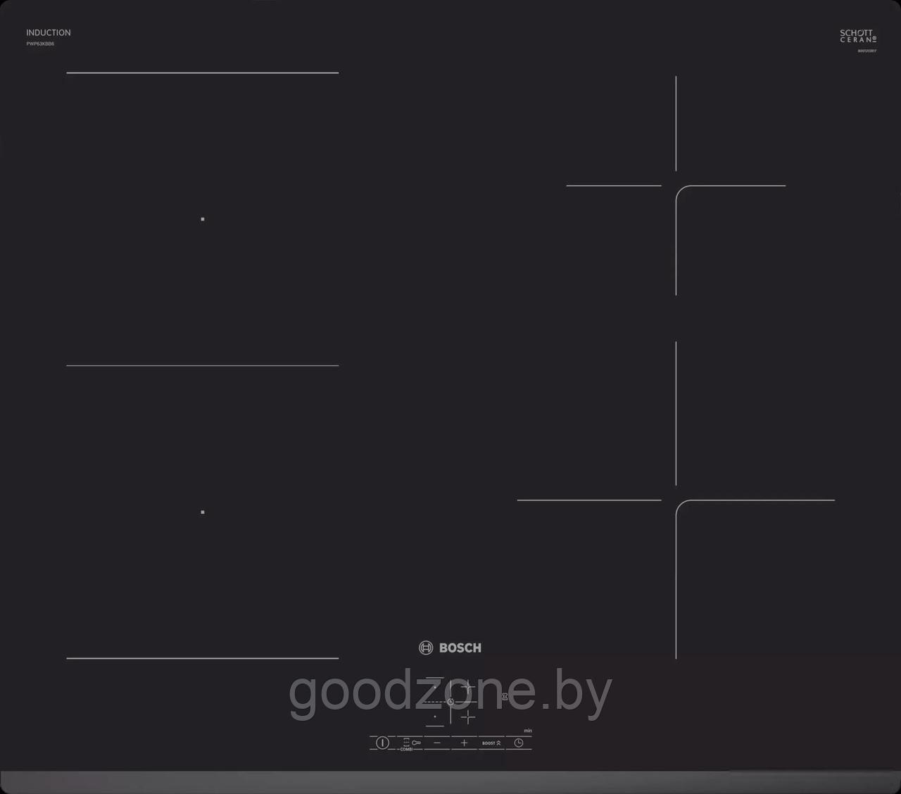 Варочная панель Bosch PWP63KBB6E