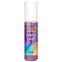 Краски для текстиля "Pentart Fabric paint", 20 мл, малиновый