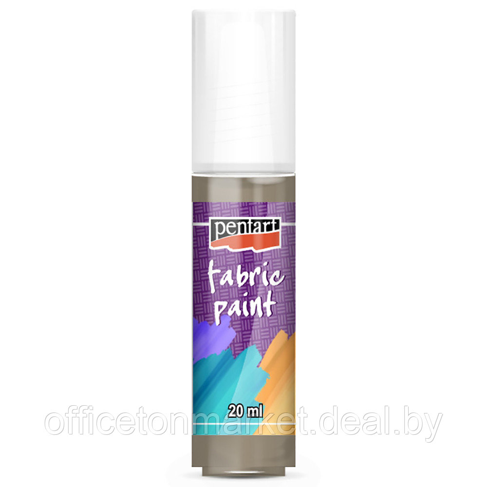 Краски для текстиля "Pentart Fabric paint", 20 мл, фундук - фото 1 - id-p197392953