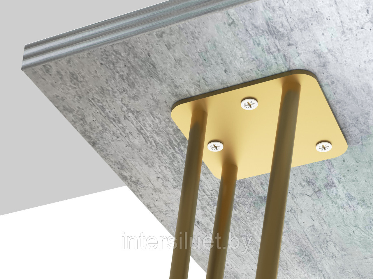Ножка Spike для стола и барного стула Н-720мм, цвет Золото - фото 8 - id-p197398238