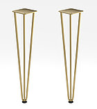 Ножка Spike для стола и барного стула Н-720мм, цвет Золото, фото 9