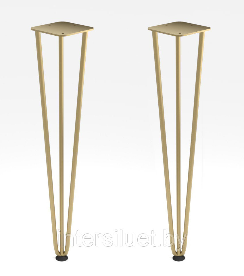 Ножка Spike для стола и барного стула Н-720мм, цвет Золото - фото 9 - id-p197398238