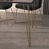 Ножка Spike для стола и барного стула Н-420мм, цвет Золото, фото 3