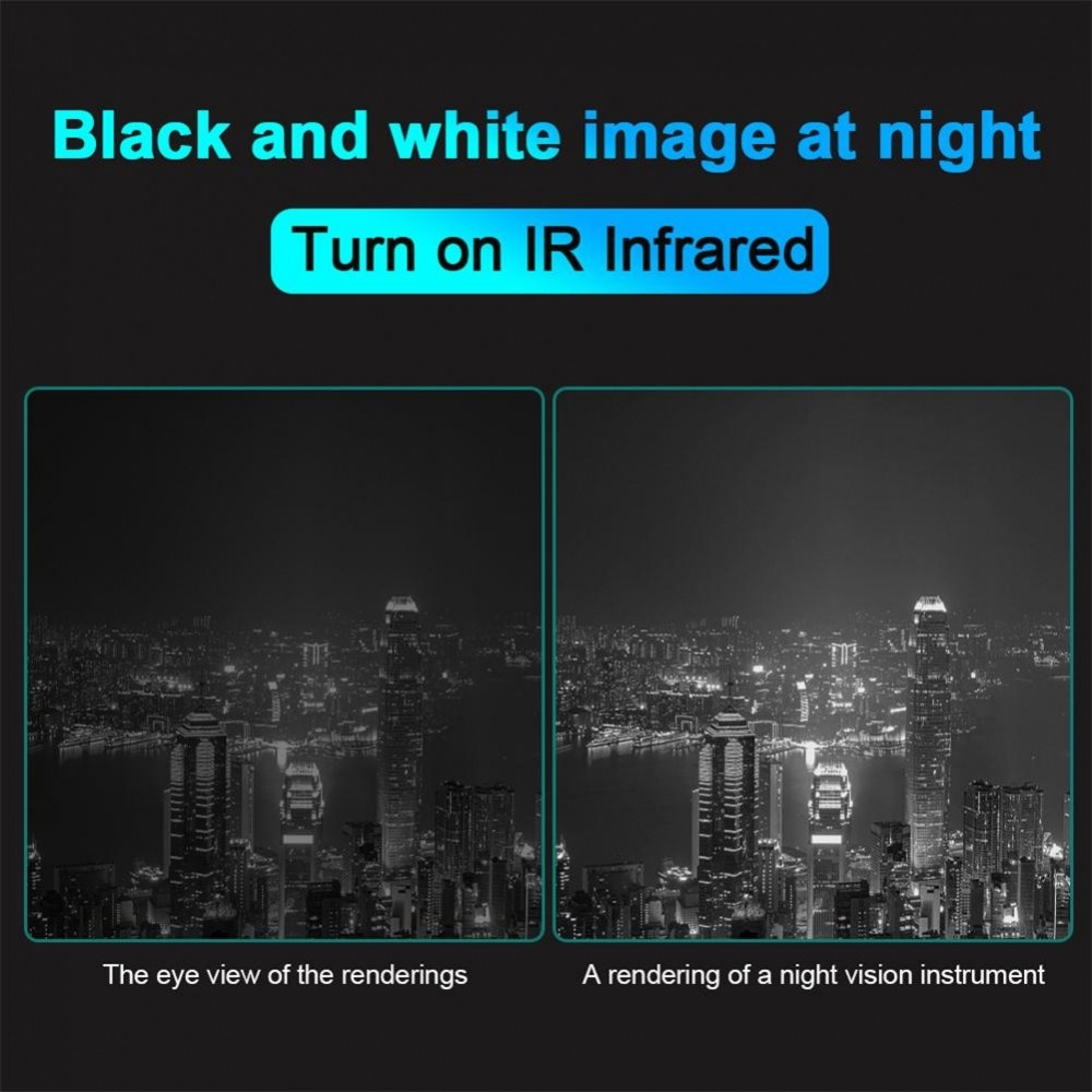 Бинокль цифровой ночного видения R6 (5-ти кратный zoom) с ЖК-экраном, Full HD инфракрасная (ИК) цифровая камер - фото 9 - id-p197401996