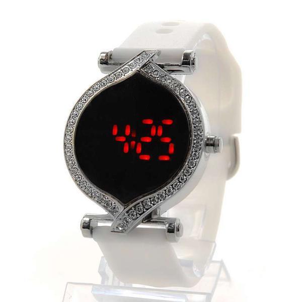 Женские электронные часы светодидные LED F3041G - фото 3 - id-p197418996