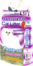 Наполнитель Pussy-Cat комкующийся 4,5л