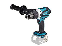 Аккум. ударная дрель-шуруповерт MAKITA DHP 458 Z + MAKPAC (18.0 В, БЕЗ АККУМУЛЯТОРА, 2 скор., 91 Нм, шурупы до