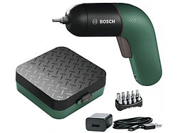 Аккум. шуруповерт BOSCH IXO VI classic + аксессуары (3.6 В, 1 акк., 1.5 А/ч Li-Ion, 1 скор., 3 Нм, шурупы до 5