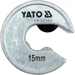 Труборез роликовый  для пластика, Al, Cu d15мм "Yato"