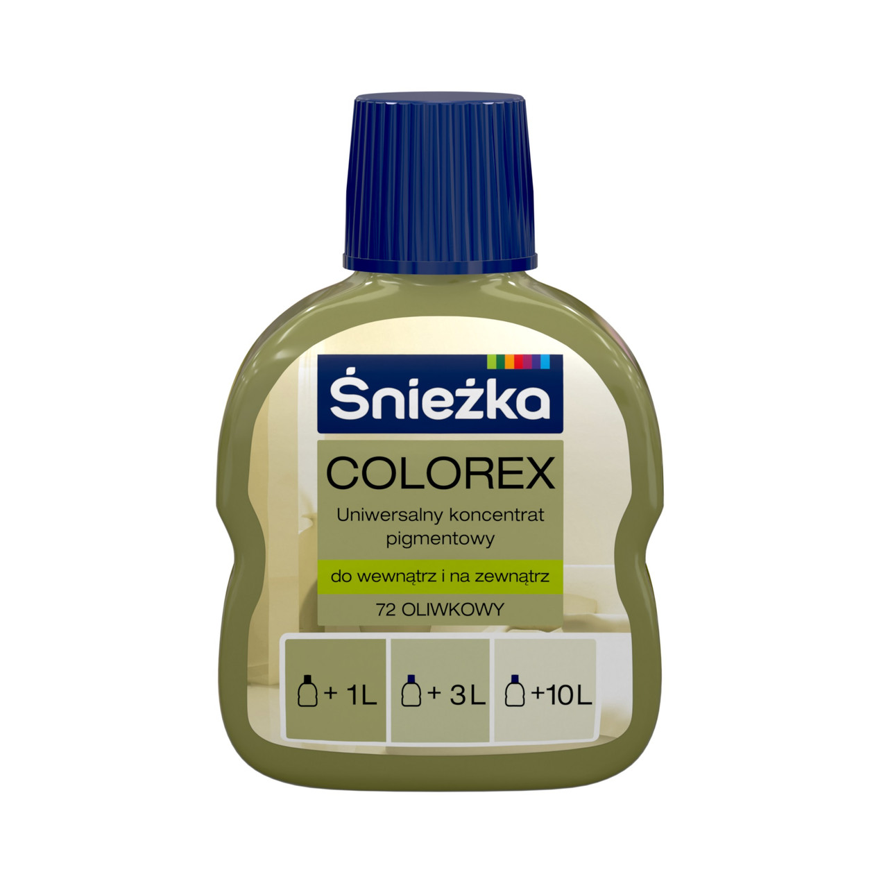Пигмент концентрат Sniezka Colorex №72 оливковый, 100 мл - фото 1 - id-p197454810