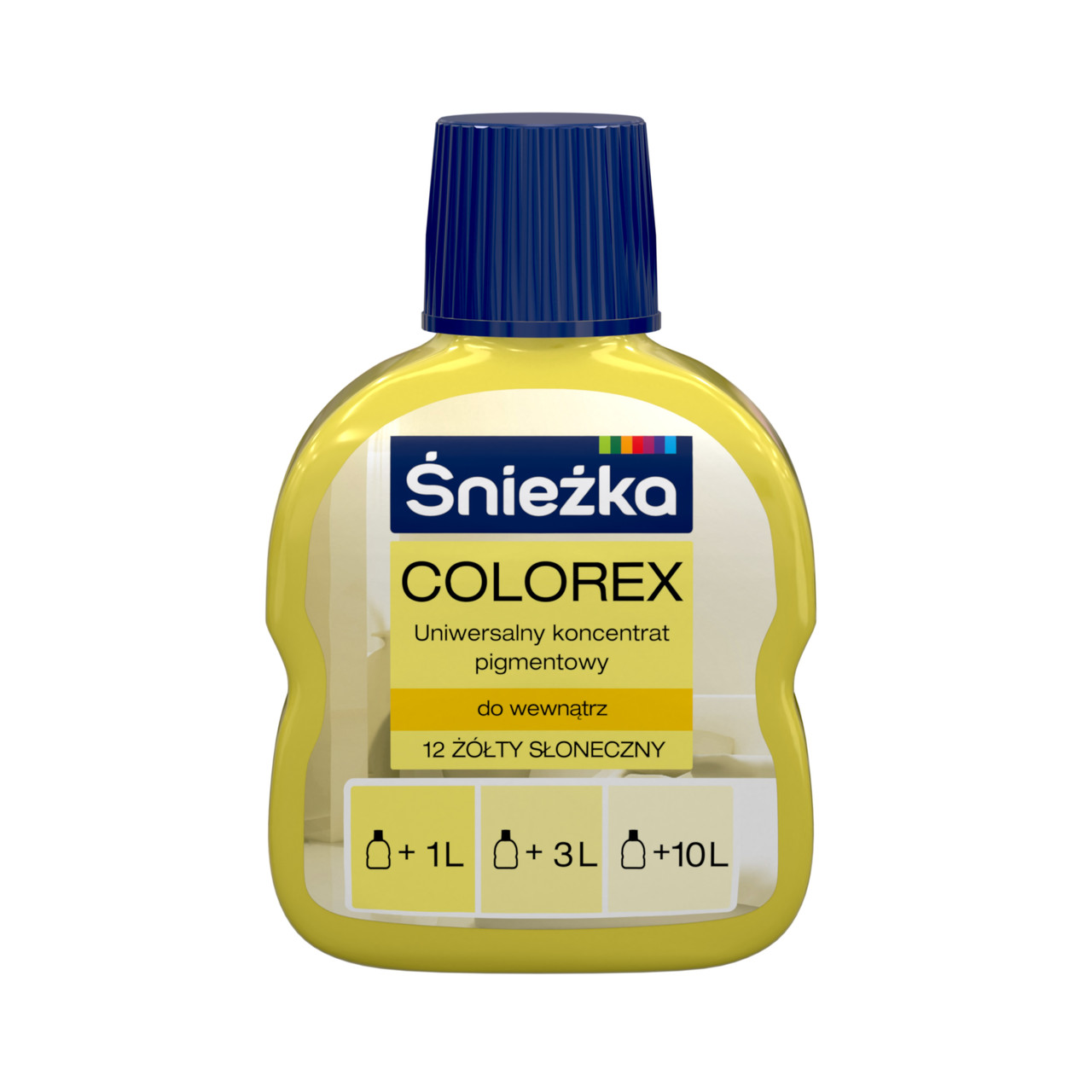 Пигмент концентрат Sniezka Colorex №12 желто-солнечный, 100 мл - фото 1 - id-p197454814