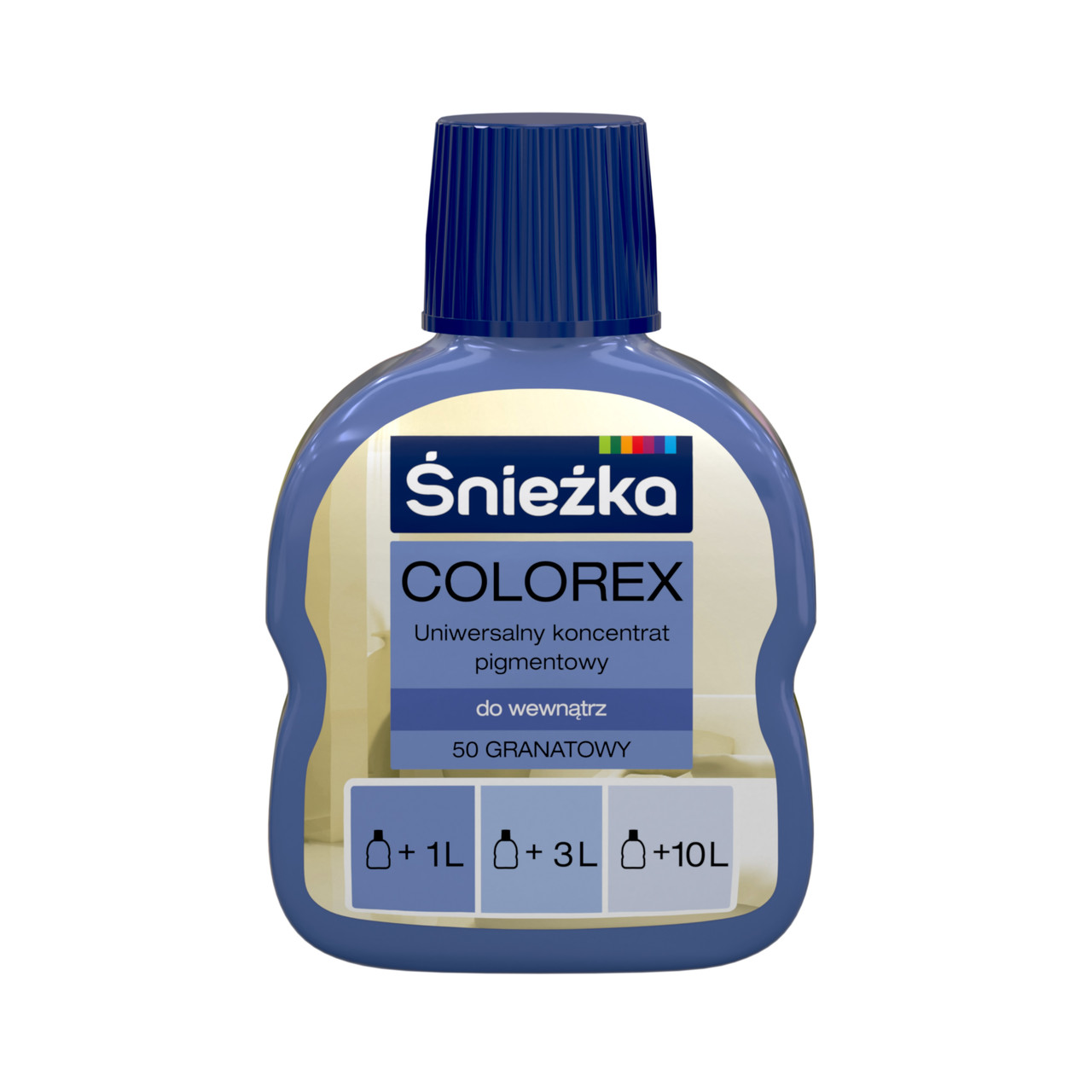 Пигмент концентрат Sniezka Colorex №50 темно-синий, 100 мл - фото 1 - id-p197454816
