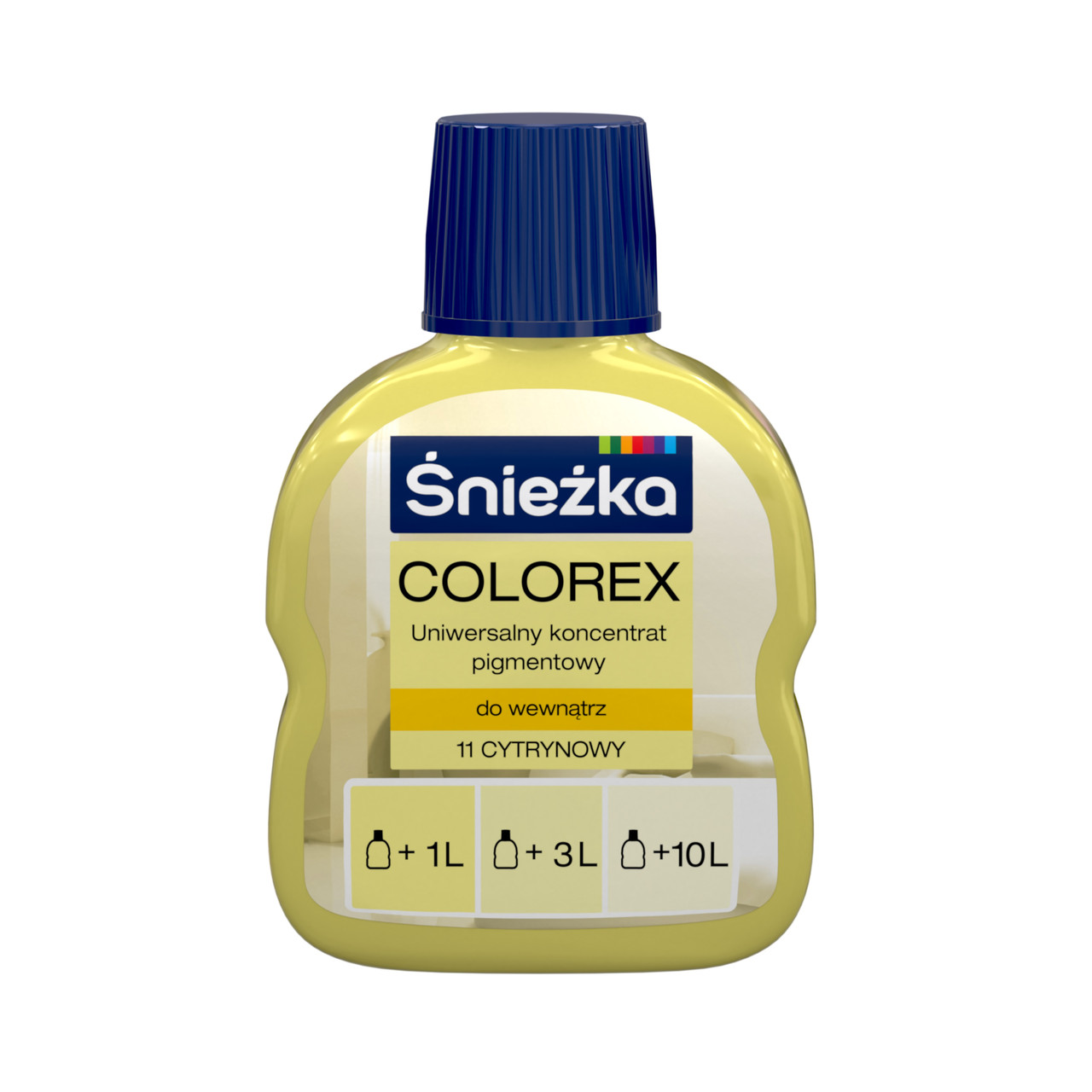 Пигмент концентрат Sniezka Colorex №11 лимонный, 100 мл - фото 1 - id-p197454818