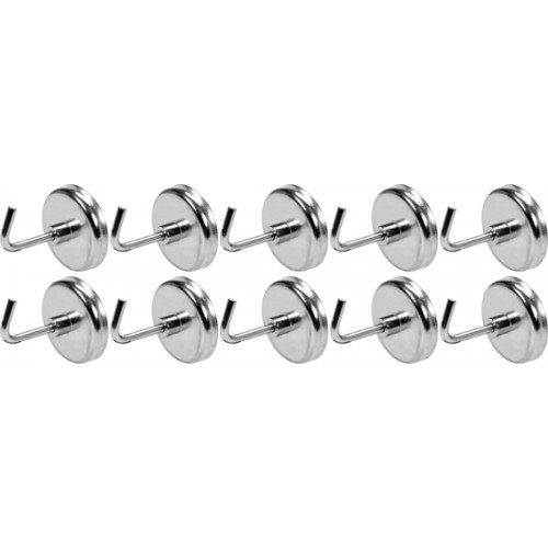 Крючки магнитные для тележки d35мм (10шт) "Yato" - фото 1 - id-p197436573
