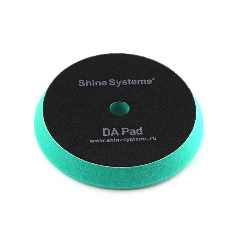 DA Foam Pad Green - Полировальный круг экстра твердый зеленый | Shine Systems | 155мм - фото 2 - id-p177905550