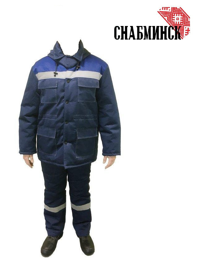 Куртка зимняя 44-46/182-188 СОП с капюшоном - фото 1 - id-p197459960