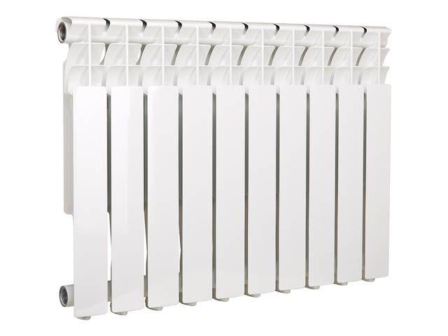 Радиатор алюминиевый 500/80/8 секций ЭКО Oasis (1,24 кВт) - фото 1 - id-p197466859