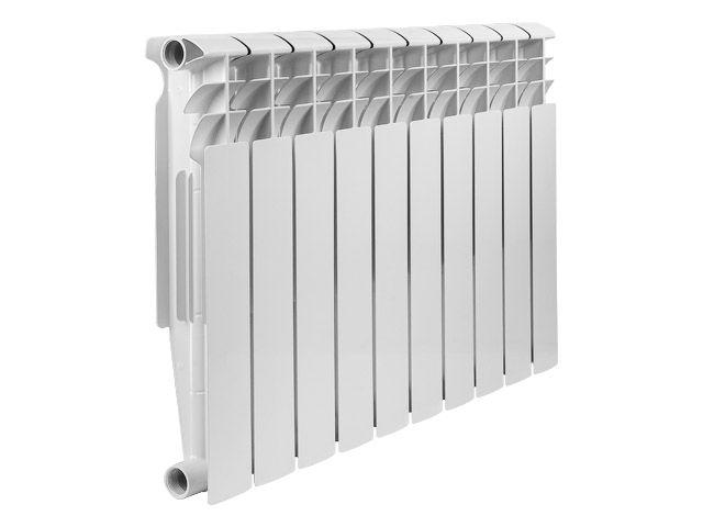 Радиатор биметаллический 500/80, 10 секций SAS (10 секций) - фото 1 - id-p197466863