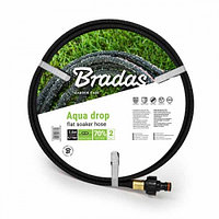 Шланг сочащийся с фитингами AQUA-DROP FLAT 1/2" 7,5м. "Bradas"